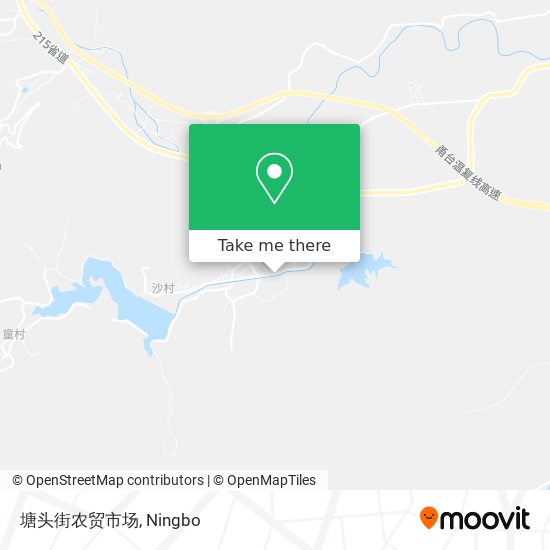 塘头街农贸市场 map