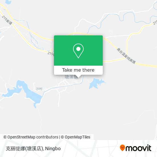 克丽缇娜(塘溪店) map