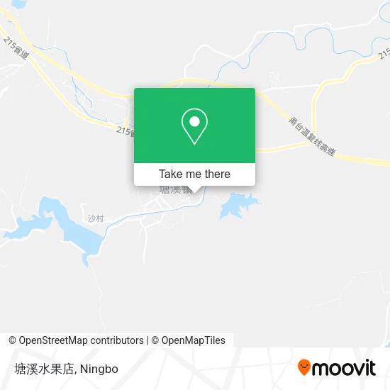 塘溪水果店 map