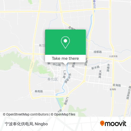 宁波奉化供电局 map