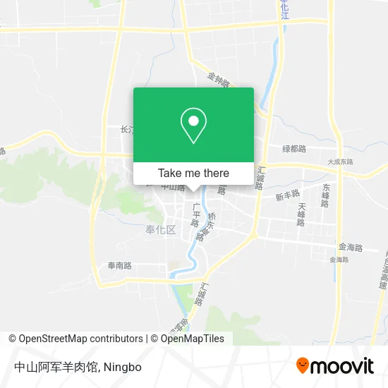 中山阿军羊肉馆 map