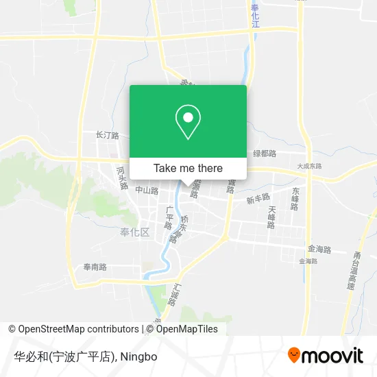 华必和(宁波广平店) map