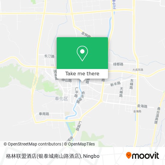 格林联盟酒店(银泰城南山路酒店) map