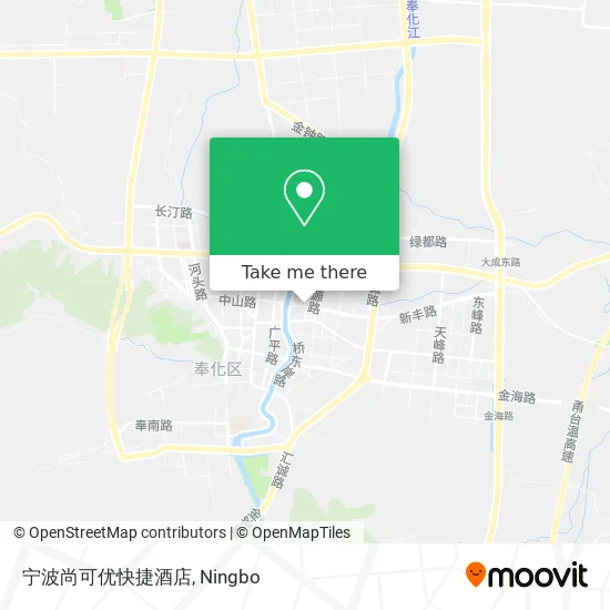 宁波尚可优快捷酒店 map