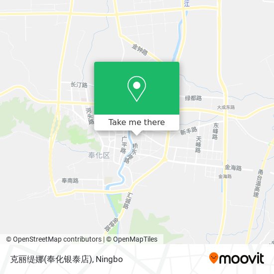 克丽缇娜(奉化银泰店) map