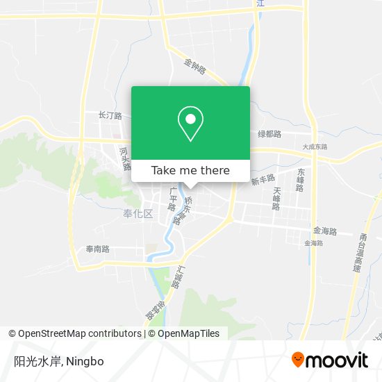 阳光水岸 map