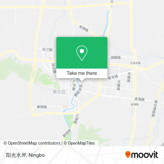 阳光水岸 map