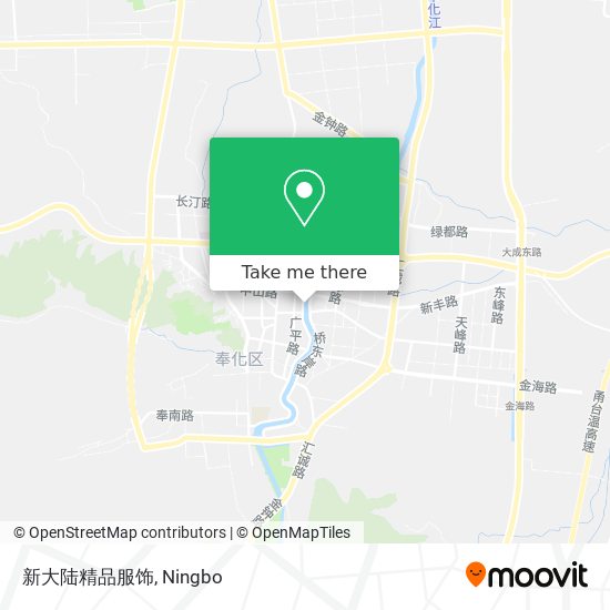 新大陆精品服饰 map