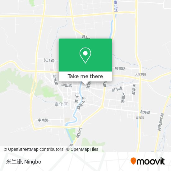 米兰诺 map