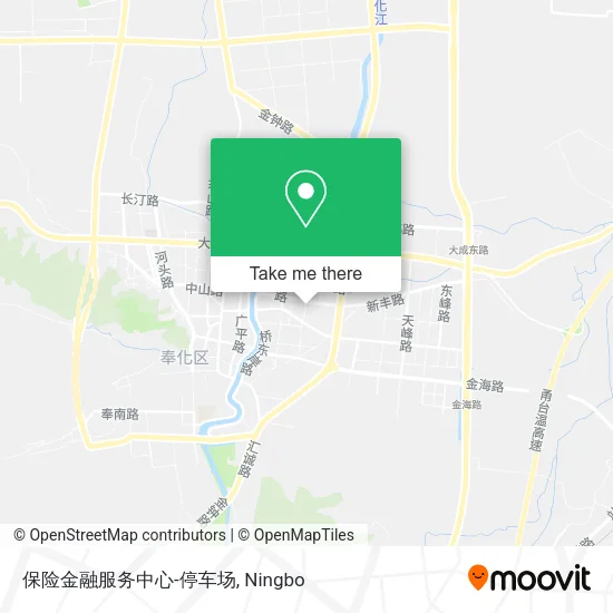 保险金融服务中心-停车场 map