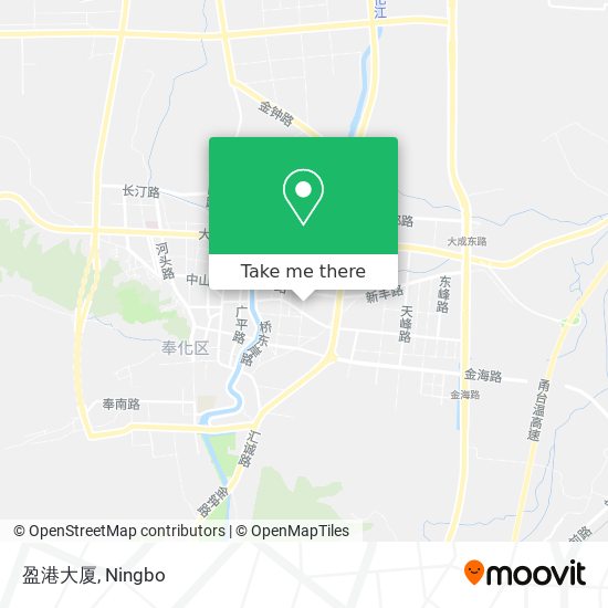 盈港大厦 map