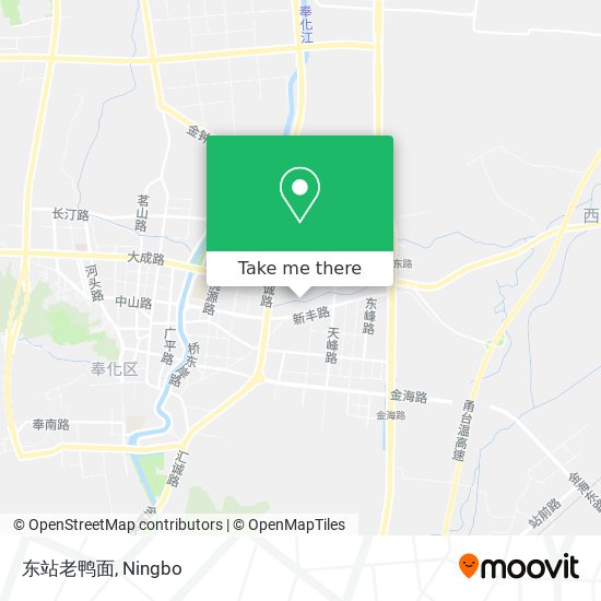 东站老鸭面 map