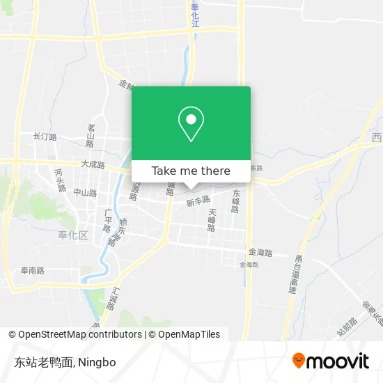 东站老鸭面 map