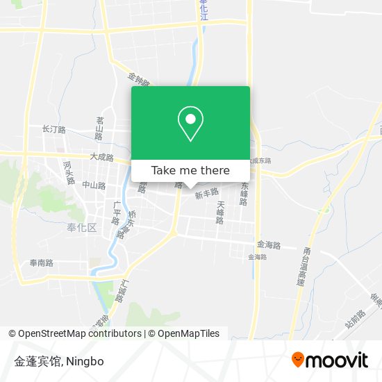 金蓬宾馆 map