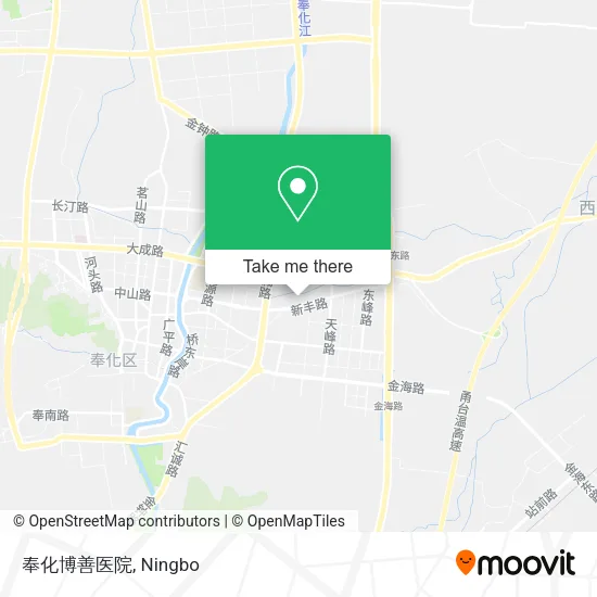 奉化博善医院 map