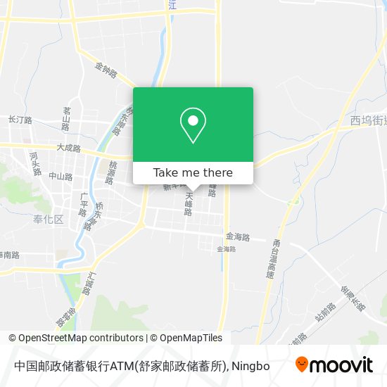 中国邮政储蓄银行ATM(舒家邮政储蓄所) map