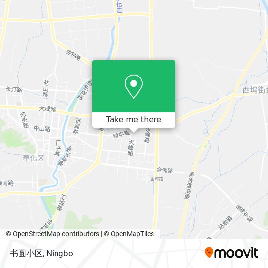 书圆小区 map