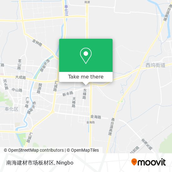 南海建材市场板材区 map