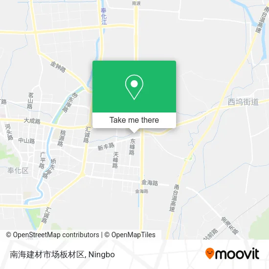 南海建材市场板材区 map