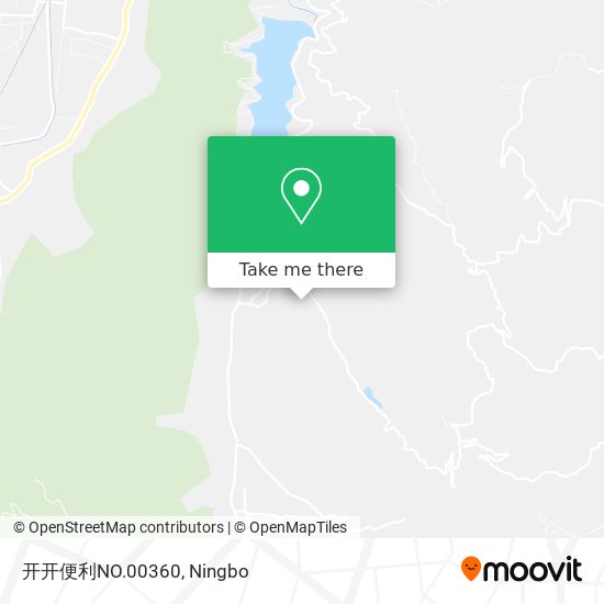 开开便利NO.00360 map
