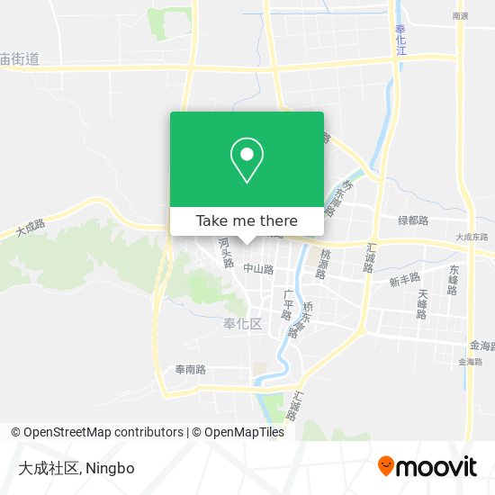 大成社区 map