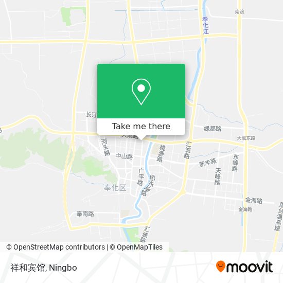 祥和宾馆 map