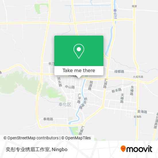 奕彤专业绣眉工作室 map