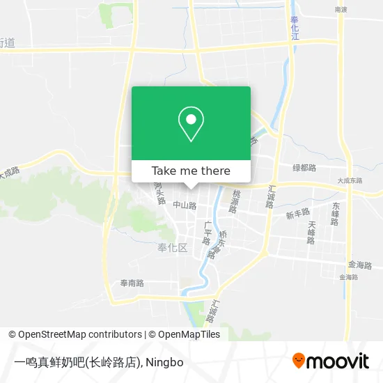 一鸣真鲜奶吧(长岭路店) map