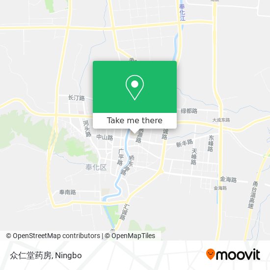 众仁堂药房 map