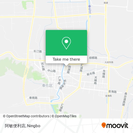 阿敏便利店 map