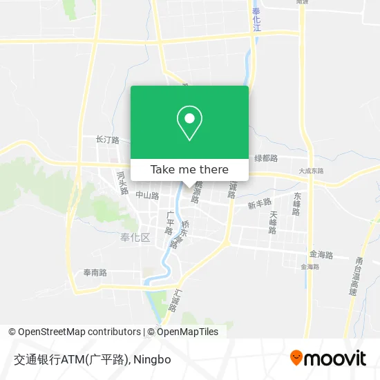 交通银行ATM(广平路) map