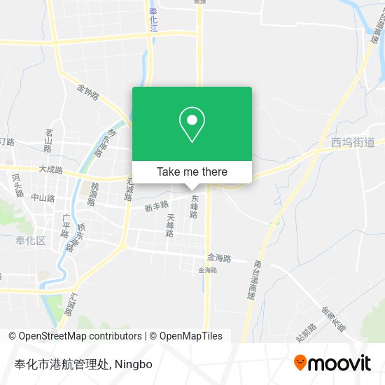 奉化市港航管理处 map