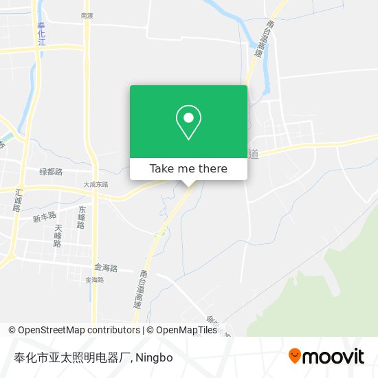 奉化市亚太照明电器厂 map