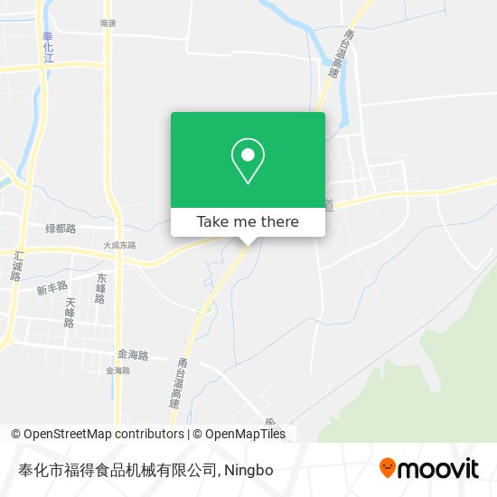 奉化市福得食品机械有限公司 map