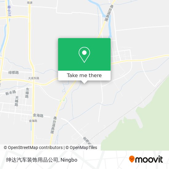绅达汽车装饰用品公司 map