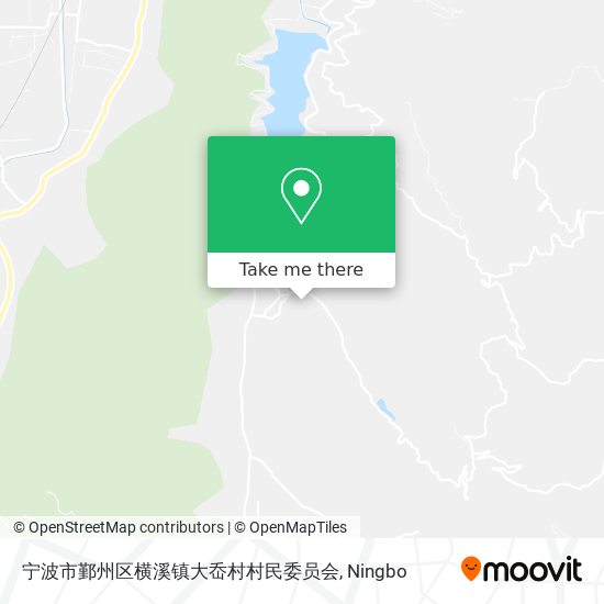 宁波市鄞州区横溪镇大岙村村民委员会 map