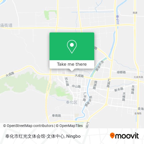奉化市红光文体会馆-文体中心 map