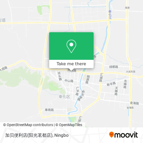 加贝便利店(阳光茗都店) map