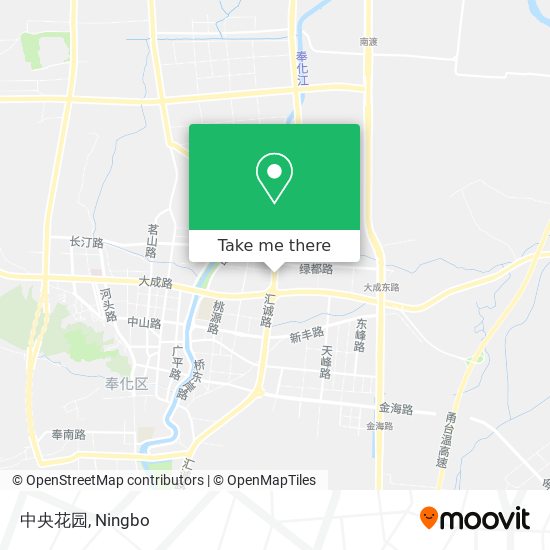 中央花园 map