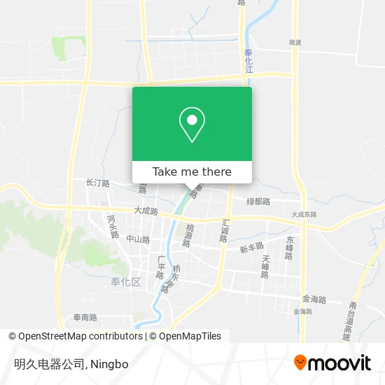 明久电器公司 map