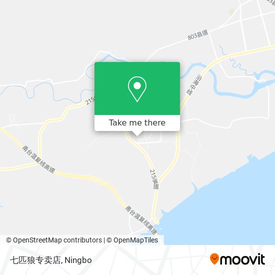 七匹狼专卖店 map