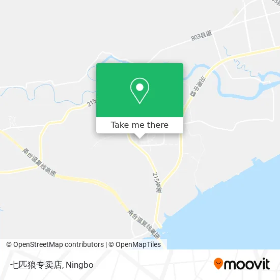 七匹狼专卖店 map