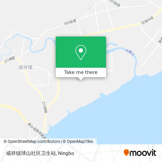 咸祥镇球山社区卫生站 map