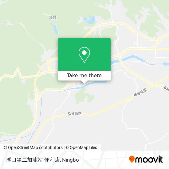 溪口第二加油站-便利店 map