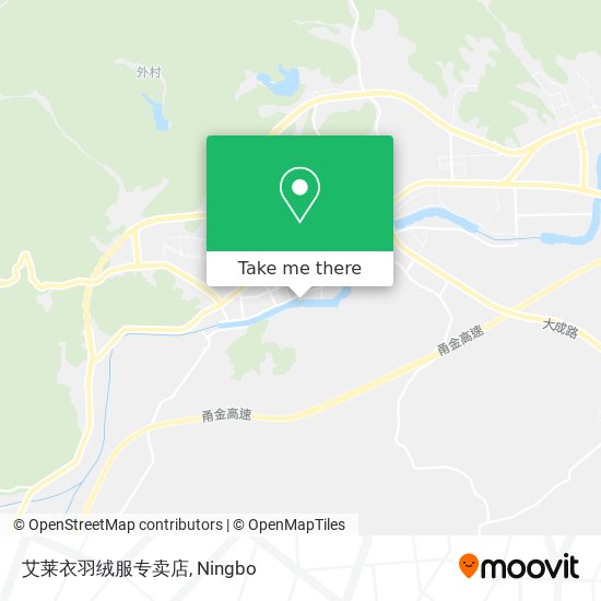 艾莱衣羽绒服专卖店 map