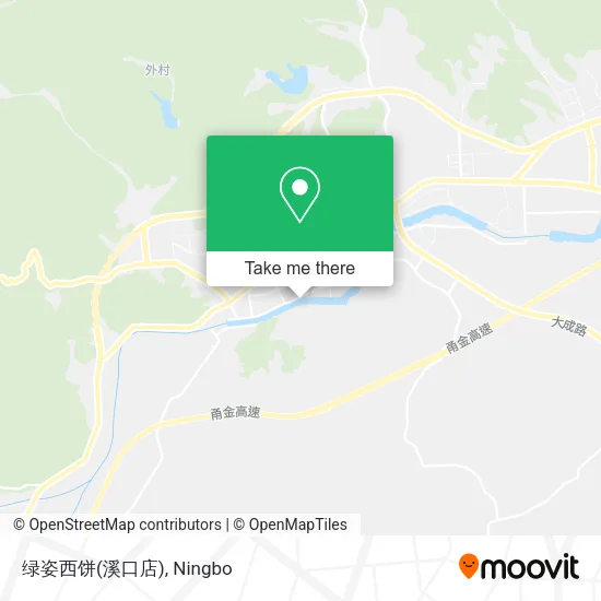 绿姿西饼(溪口店) map