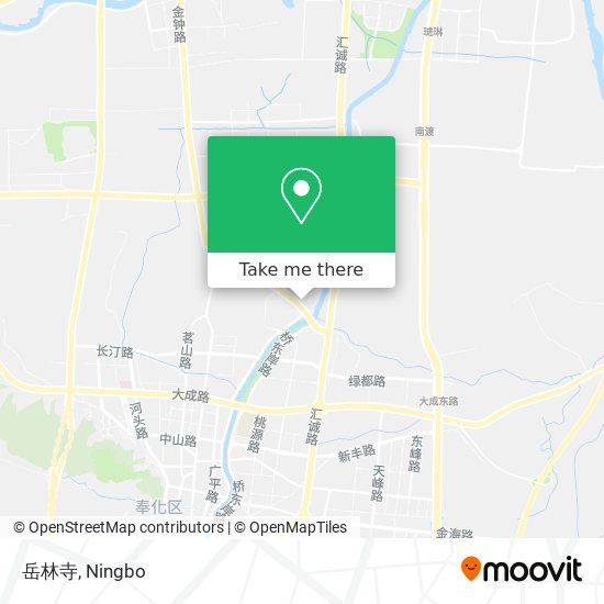 岳林寺 map