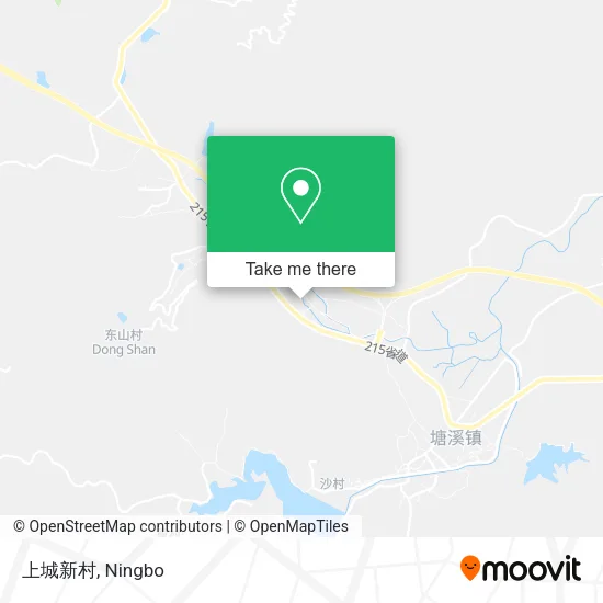上城新村 map