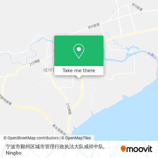 宁波市鄞州区城市管理行政执法大队咸祥中队 map