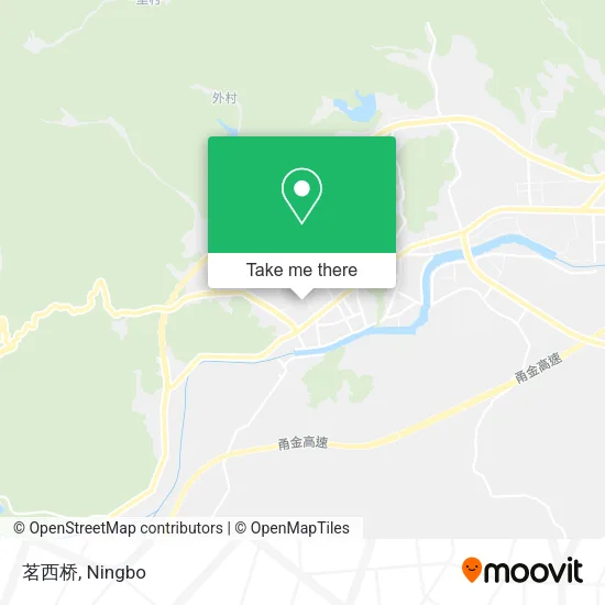 茗西桥 map